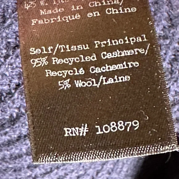 Rag & Bone Pierce Cashmere V Neck Sweater